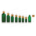 5ml 15ml 10ml 20ml 30ml 50ml 100ml Green Empty Glass Dropper Bottle for Essential Oil Wholesale